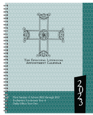 Episcopal Liturgical Appointment Calendar 2023 (13 months: Dec. 2022 - Dec. 2023)