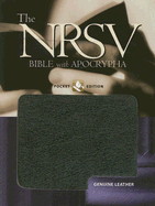 Pocket Bible: NRSV (Genuine Leather, Black)