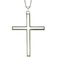 Stainless Steel Pectoral Latin Cross