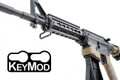 ERGO® Ultra Lite™ S KeyMod™ AR-15/M16 6" Two Piece Replacement Handguard System - BLACK