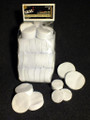 SEAL 1™ 100% Cotton Patches 2-1/2" Round (.45 - .58, 20ga) 100-PK