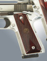 Pachmayr® Custom Laminate Grip Panels for 1911 - Double Diamond Rosewood
