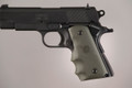 Hogue® 1911 Officers Model Rubber Grip with Finger Grooves - OD