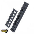 ERGO® 10-Slot Aluminum Rail Mounting Platform - BLACK