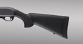 Hogue® Rem 870 12 Gauge OverMolded Shotgun Stock - BLACK