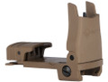 Mission First Tactical™ Polymer Flip up Front Sight - SCORCHED DARK EARTH