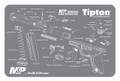 Tipton® Handgun Mat 11" x 17" - S&W M&P
