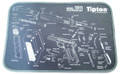 Tipton® Handgun Mat 11" x 17" - 1911