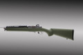 Hogue® Ruger Mini 14/30 and Ranch Rifle Stock (Post 180 Serial Numbers) - OD GREEN RUBBER