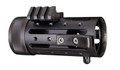 Hogue® AR-15/M-16 Knurled Aluminum 4.5" OAL 3 Gun Free Float Forend Extension with Accessory Attachments