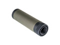 Hogue® AR-15/M-16 (Carbine) Free Float Forend with OverMolded Gripping area - OD GREEN RUBBER