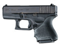 Hogue® HandAll Beavertail Grip Sleeve Glock 26/27 - BLACK RUBBER