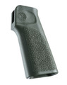 Hogue® AR-15/M-16 15 Degree Vertical No Finger Groove Polymer - OD GREEN