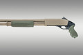 Hogue® Remington 870 12 Gauge Tamer Shotgun Pistol Grip and forend - OD GREEN RUBBER
