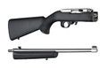 Hogue® Ruger 10-22 Takedown Standard Barrel OverMolded Rifle Stock - BLACK RUBBER