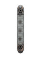 Hogue® Key Mod Rail Cover G10 G-Mascus with Mini Piranha Texture - BLACK/GREY