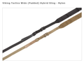 Viking Tactics™ Viking Tactics Wide (Padded) Hybrid Sling - Nylon - BLACK