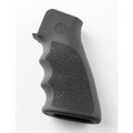 Hogue® AR-15/M-16 OverMolded Rubber Grip with Finger Grooves - SLATE GREY