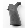Hogue® AR-15/M-16 OverMolded Rubber Beavertail Grip - SLATE GREY