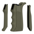 Hogue® AR-15 / M16: Modular OverMolded Rubber Grip - OD Green 