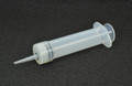 Mil-Comm® Precision Syringe w/ Valve (Empty) - Transparent