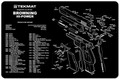 TekMat® Handgun Mat - Browning Hi Power