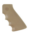 Hogue® AR-15/M-16 OverMolded Rubber Grip with Finger Grooves - DESERT TAN