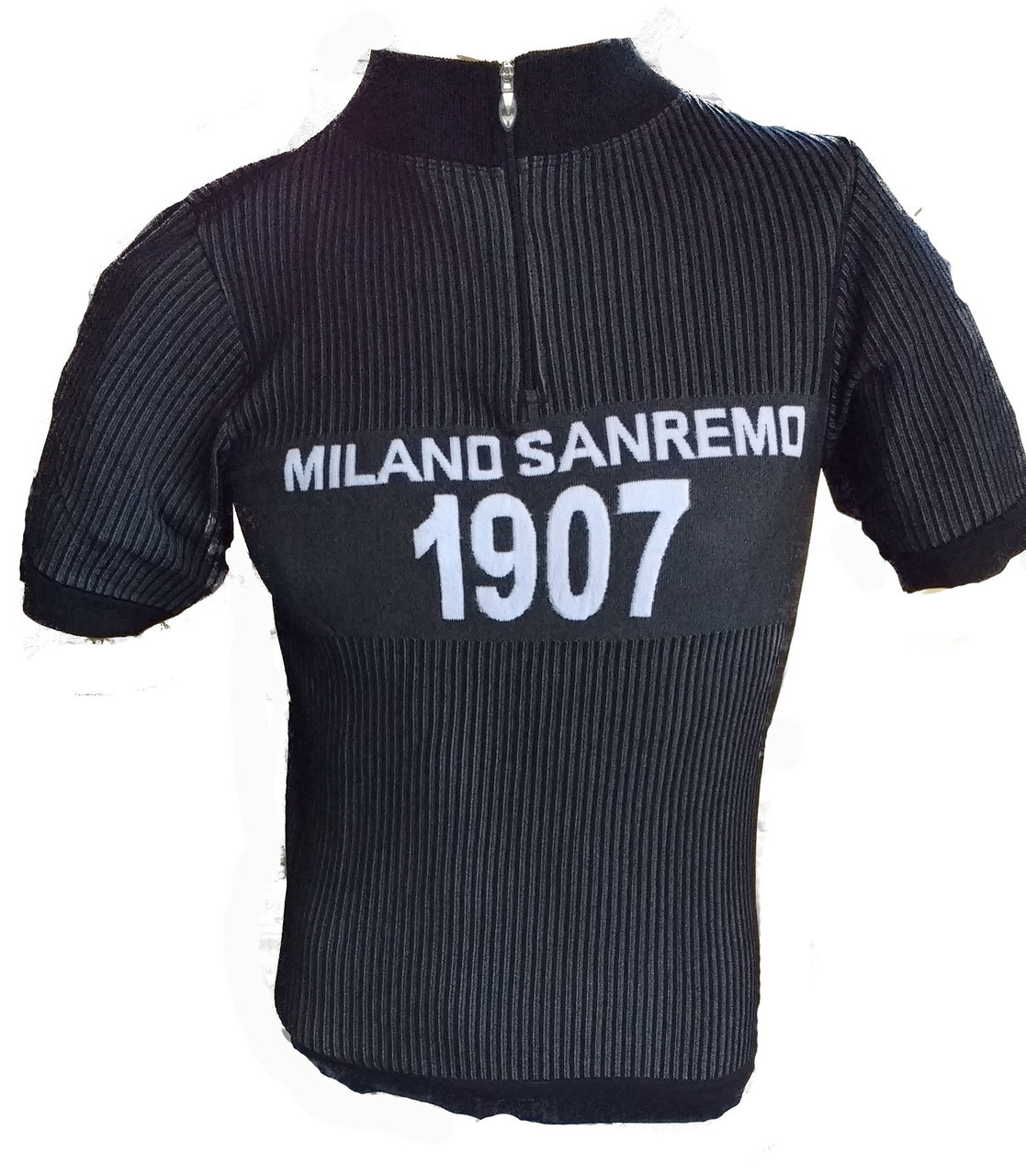 Nalini Milano San Remo TI Knit Thermocool Black Jersey Front