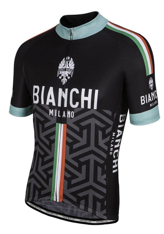 Bianchi Milano Pontesei Black Jersey