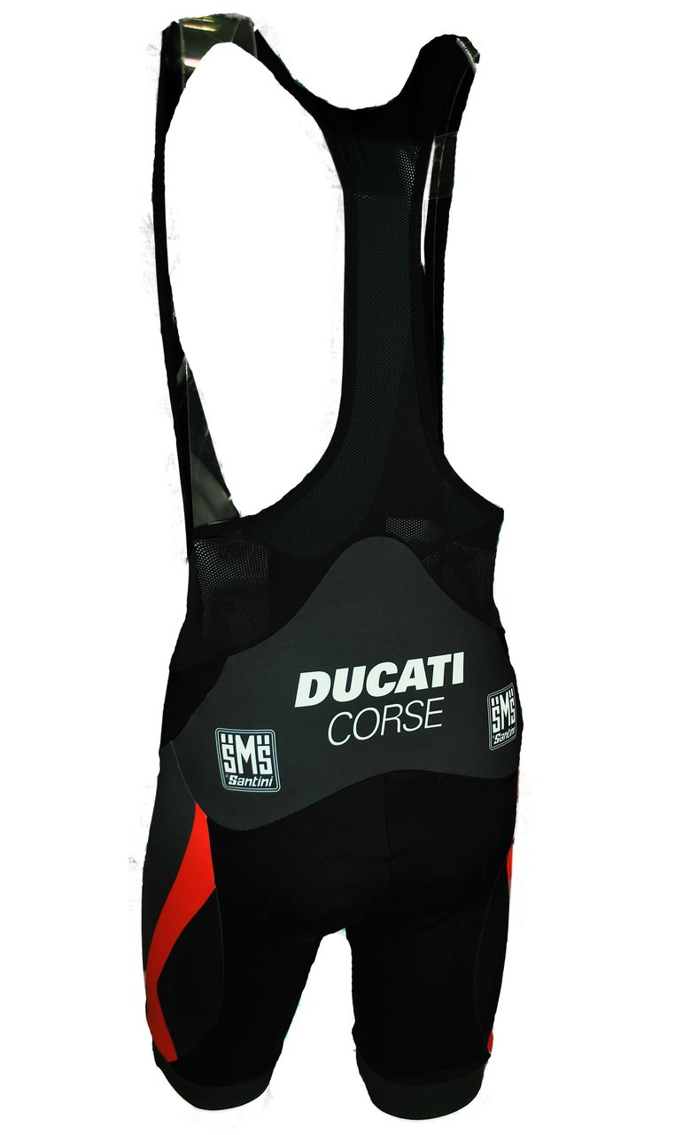 2017 Ducati Bib Shorts Rear