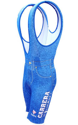 Carrera Vagabond Jeans Bib Shorts - procyclegear.com