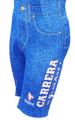Carrera Retro Bib Shorts Close Up View