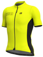 ALE' Color Block Solid Fluo Yellow Jersey