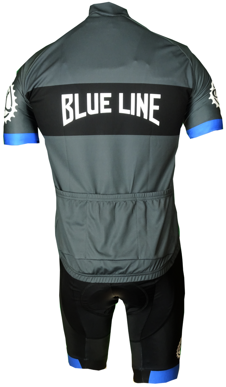 2019 Blueline Pursuit Retro Jersey Rear