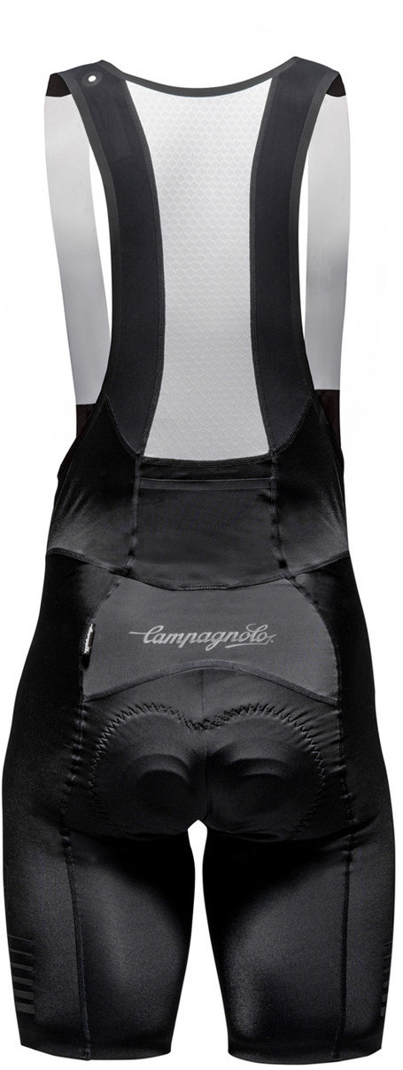 Campagnolo Magnesio Tech Black Bib Shorts Rear