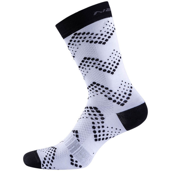 Nalini Fulmine 2.0 H22 White Black Socks 