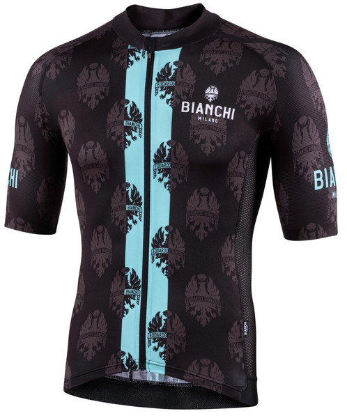 Bianchi Milano Ronaccio Black Green Jersey 