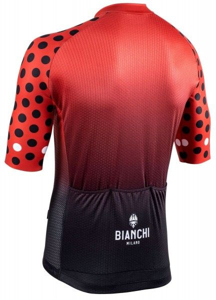 Bianchi Milano Cedrino Red Jersey Rear