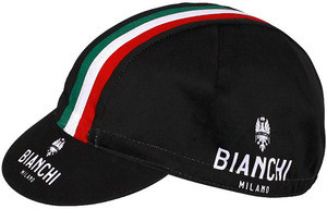 Bianchi Milano Neon Black Italia Strip 4000 Cap