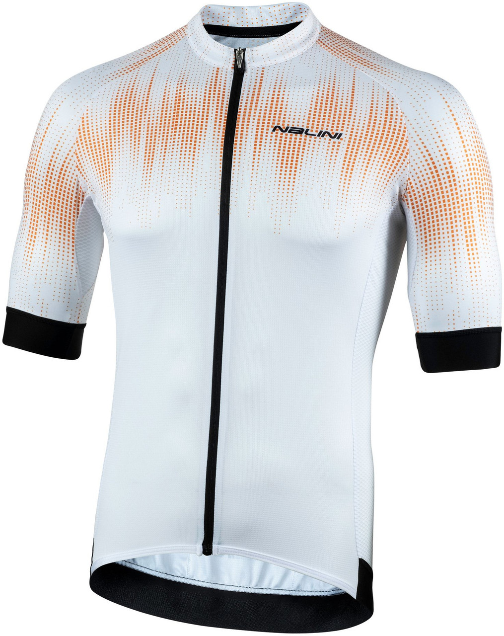 white cycling top