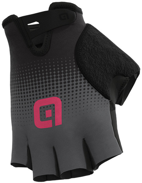 ALE' Dots Adjustable Strap Gray Pink Fluo Gloves