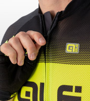 ALE' Solid Fondo Jacket Yellow. | Cycling Winter