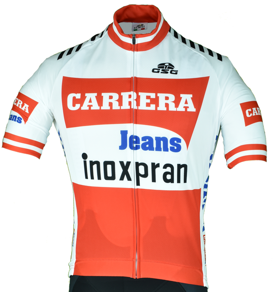 Retro Team Carrera Vintage Cycling Jersey
