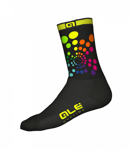 ALE'Color Burst Q-Skin Sock 6 in Cuff 