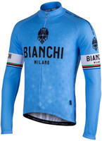 Bianchi Milano Storia1 Blue Long Sleeve Jersey