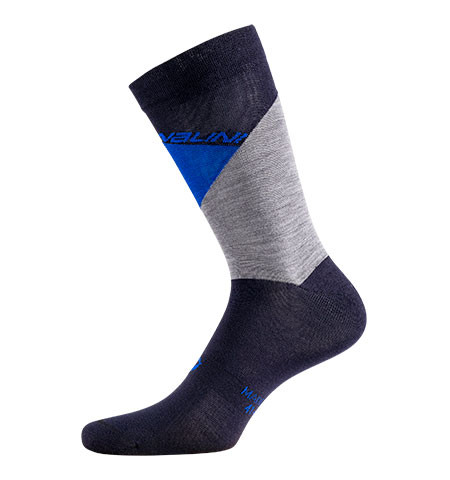 Nalini Wool Thermal B0W Blue Socks