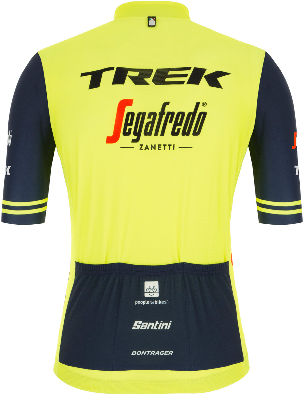 2021 Trek Segafredo Yellow Fluo Jersey. Official Pro Cycling Jerseys