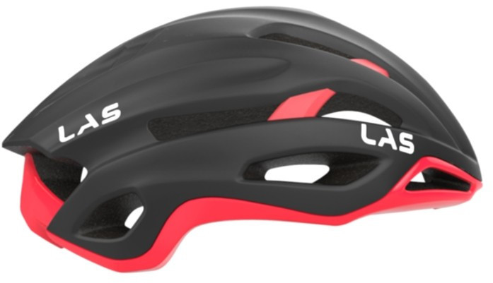 LAS VIRTUS - Matt Black Red - Helmet Side