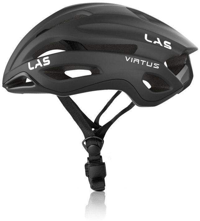 LAS VIRTUS Carbon - Matt Black - Helmet Side