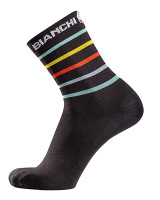 Bianchi Milano Oreto Black Stripes 4010 Socks